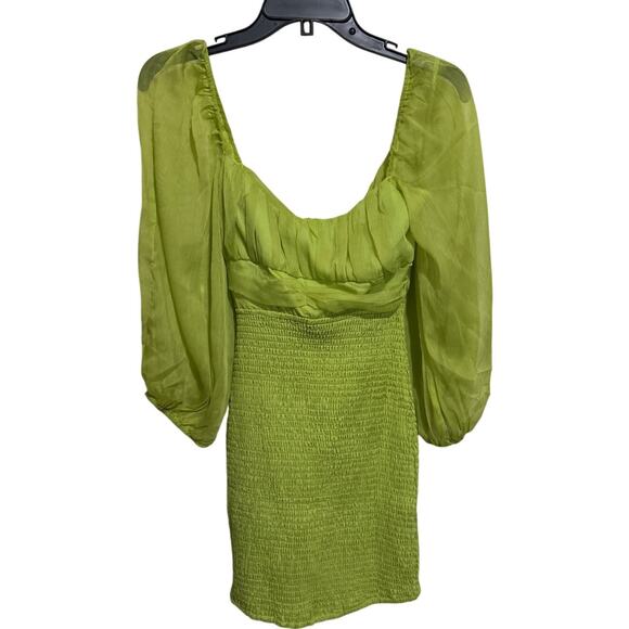 Sage + Paige Green Dress M - Picture 1 of 2